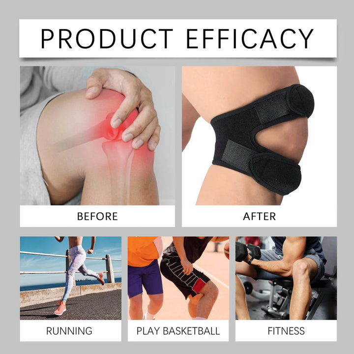 Knee Joint Pain Prevention Brace Pain Relief Patellar Tendon Support Suitable for Volleyball Football Dance  Sports Accessories