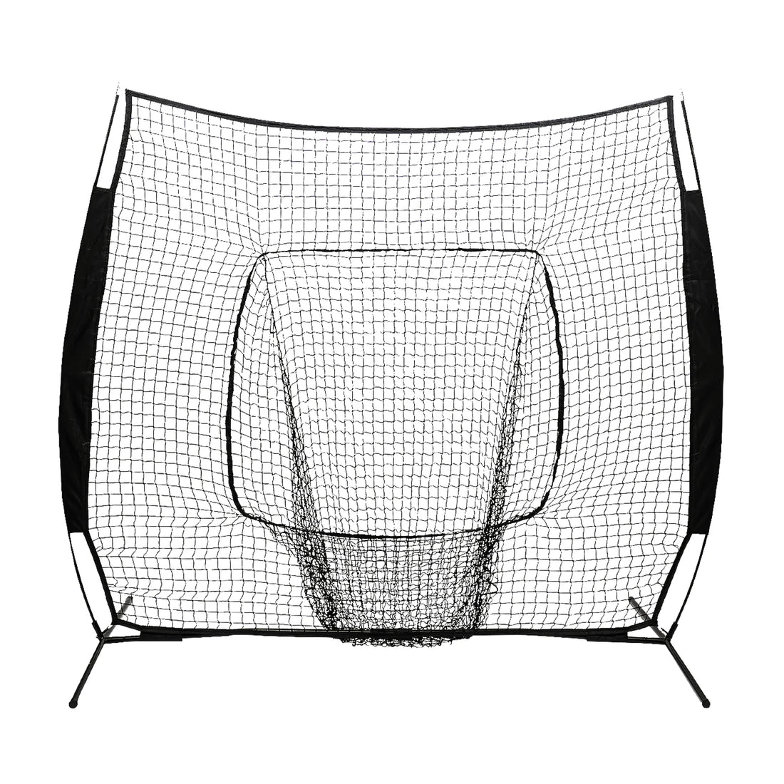 Pro Baseball Softball Hitting Pitching Net Black Backstop Baseball Practice Net