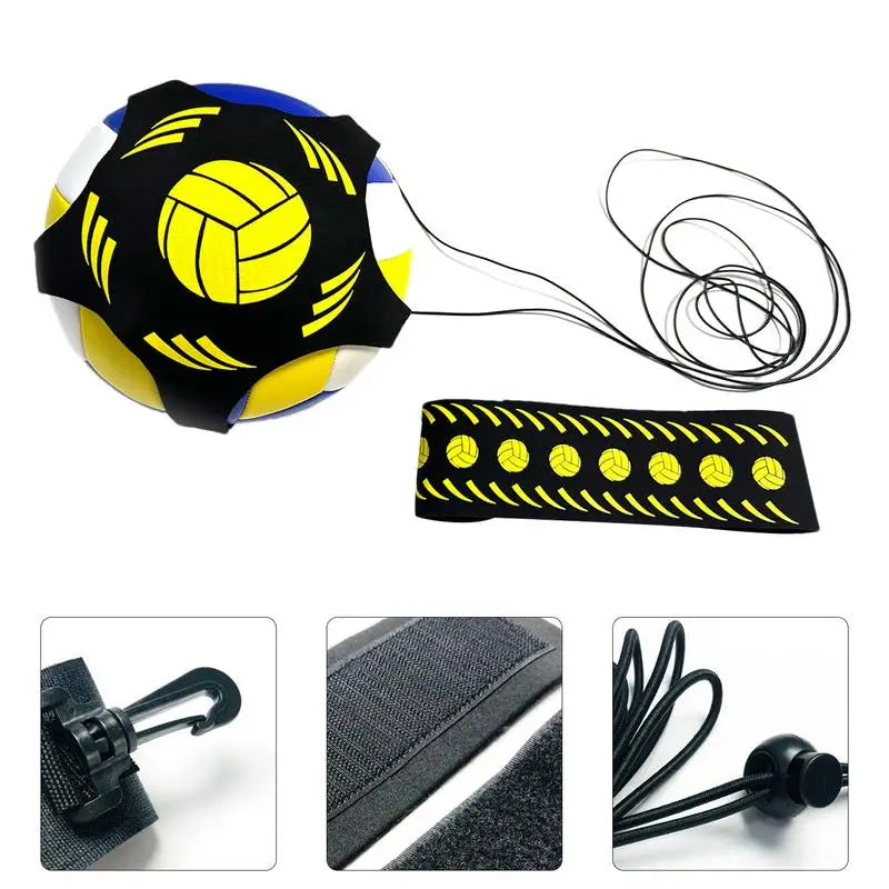 Volleyball Spiking Trainer Volleyball Training System For Spiking Volleyball Rebounder Practice Equipment Volleyball Spiking