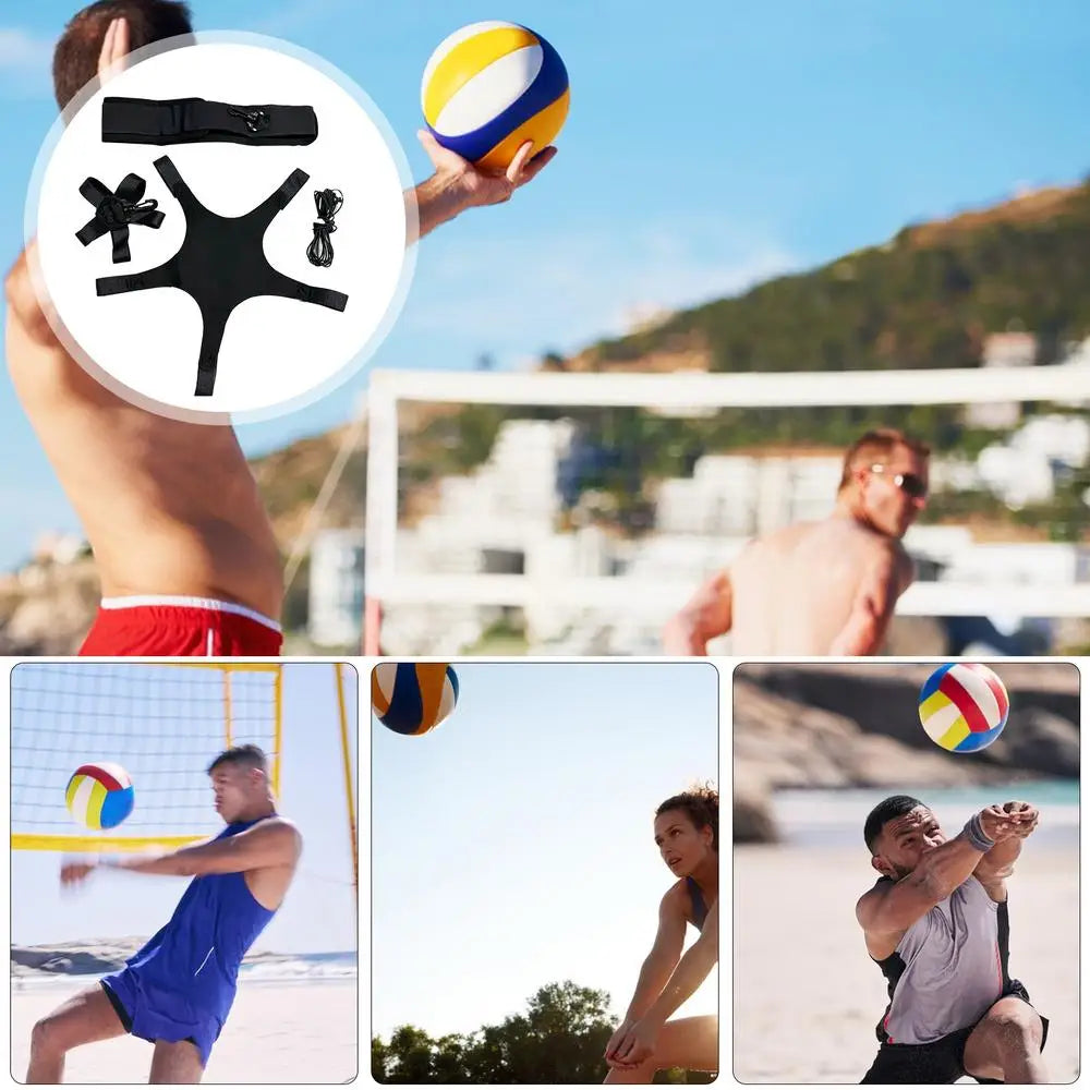 Volleyball Spiking Trainer Volleyball Training System For Spiking Volleyball Rebounder Practice Equipment Volleyball Spiking