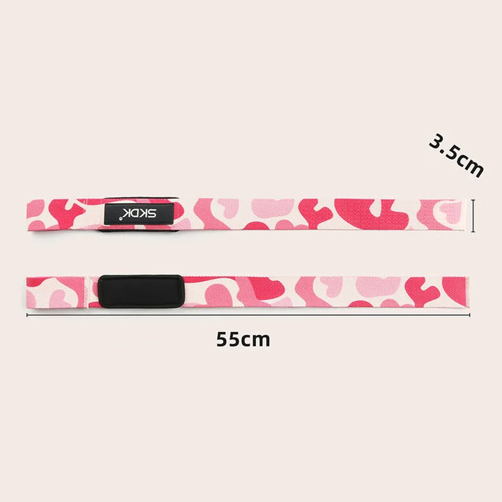 2PC/2PAIR  Sports Booster Belt Grip Belt Fitness Pull-up Bars Pull-ups Silicone Non-slip Wear-resistant Deadlift Belt