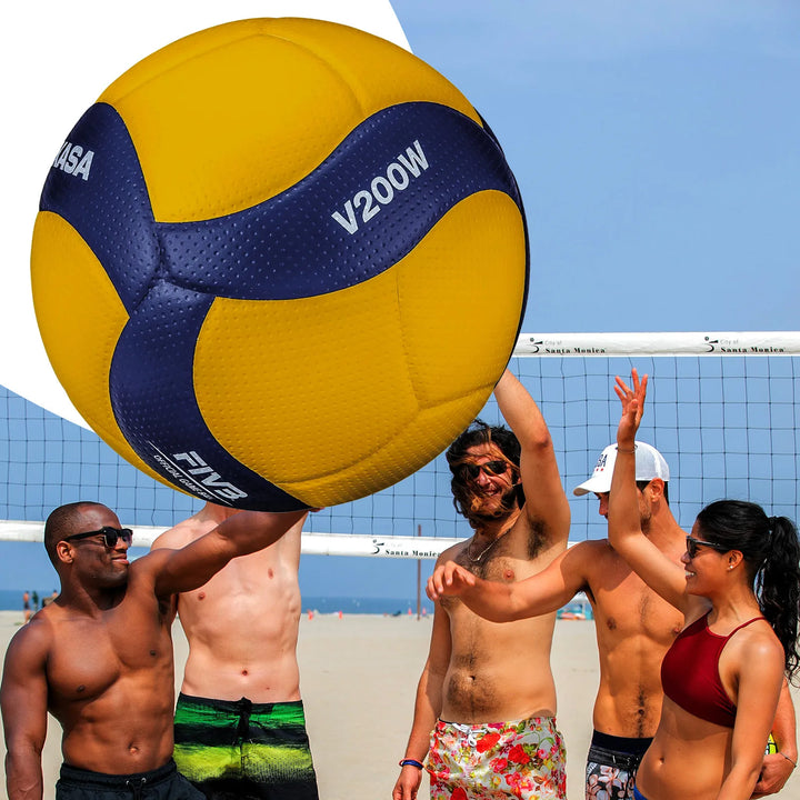 Sports Coated High Density Foam Volleyball Premium PU Volleyball For Indoor Games Outdoor Beach Volleyball Supplies