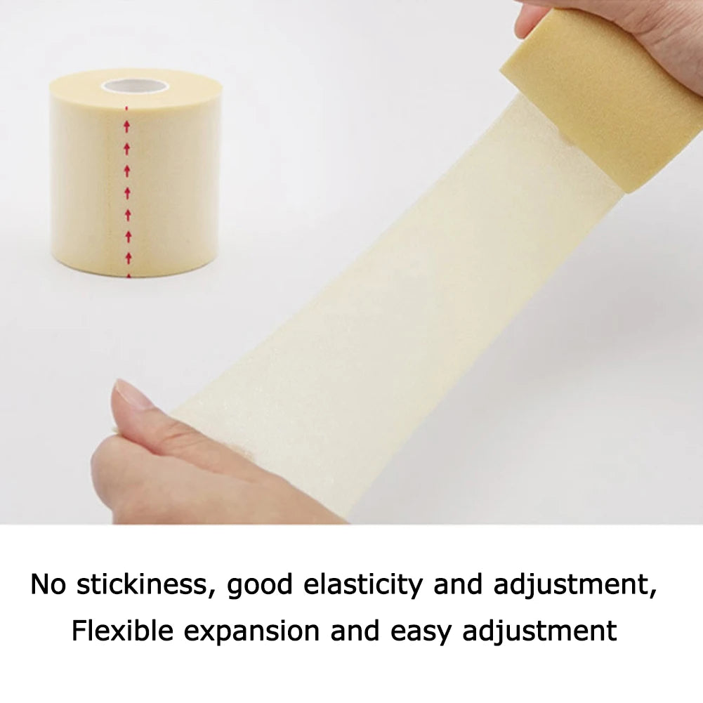 Sponge Badminton Racket Handle Buffer Bottom Film Adjustable Shock Absorbing for Sports Badminton Tennis Handle Wrap