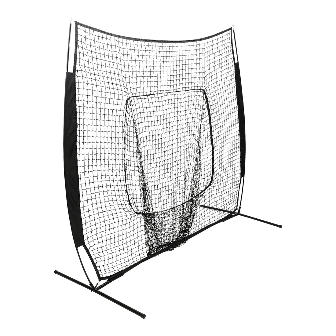 Pro Baseball Softball Hitting Pitching Net Black Backstop Baseball Practice Net