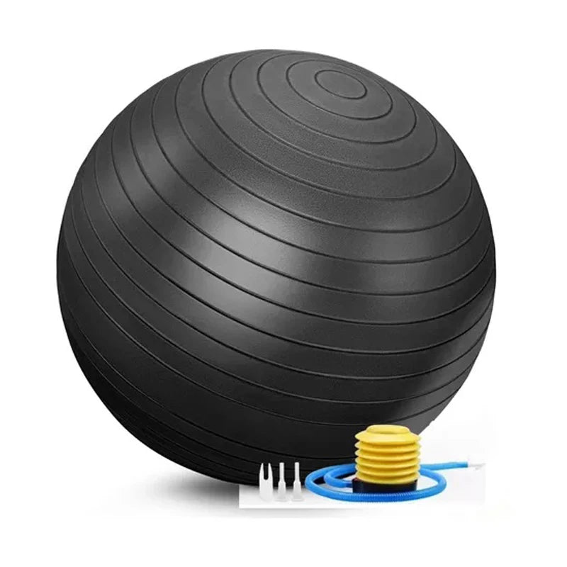 65/75/85cm Balance Ball – Yoga & Pilates Fitness Ball for Home, Pregnancy, and Rehabilitation